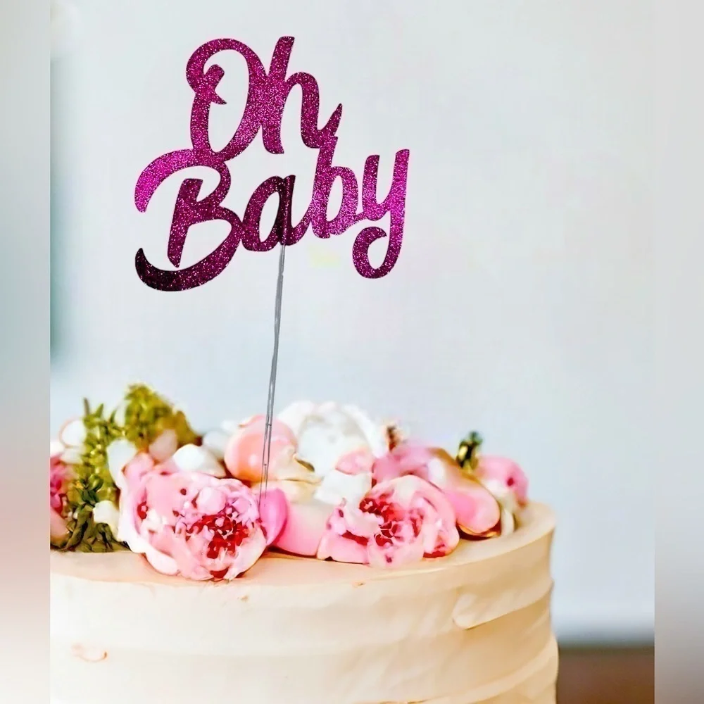 Oh Baby Cake Topper